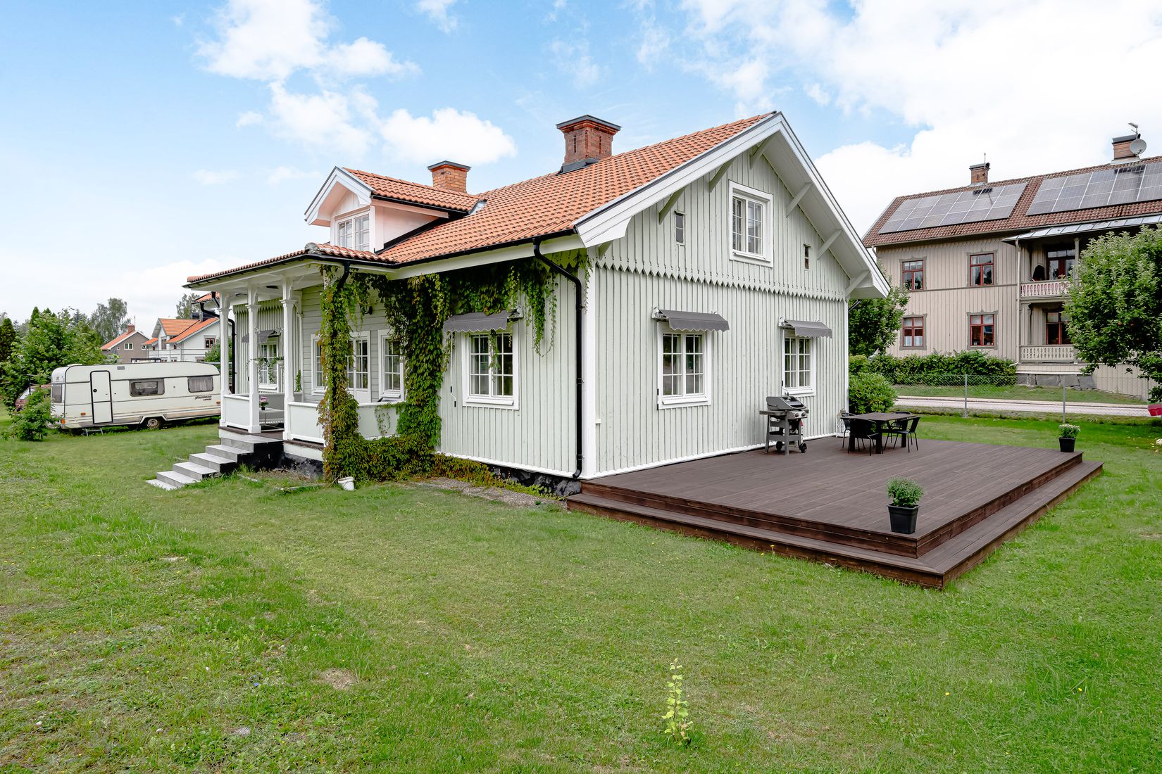 Villa, Stationsvägen 7, Björnlunda tätort, Gnesta