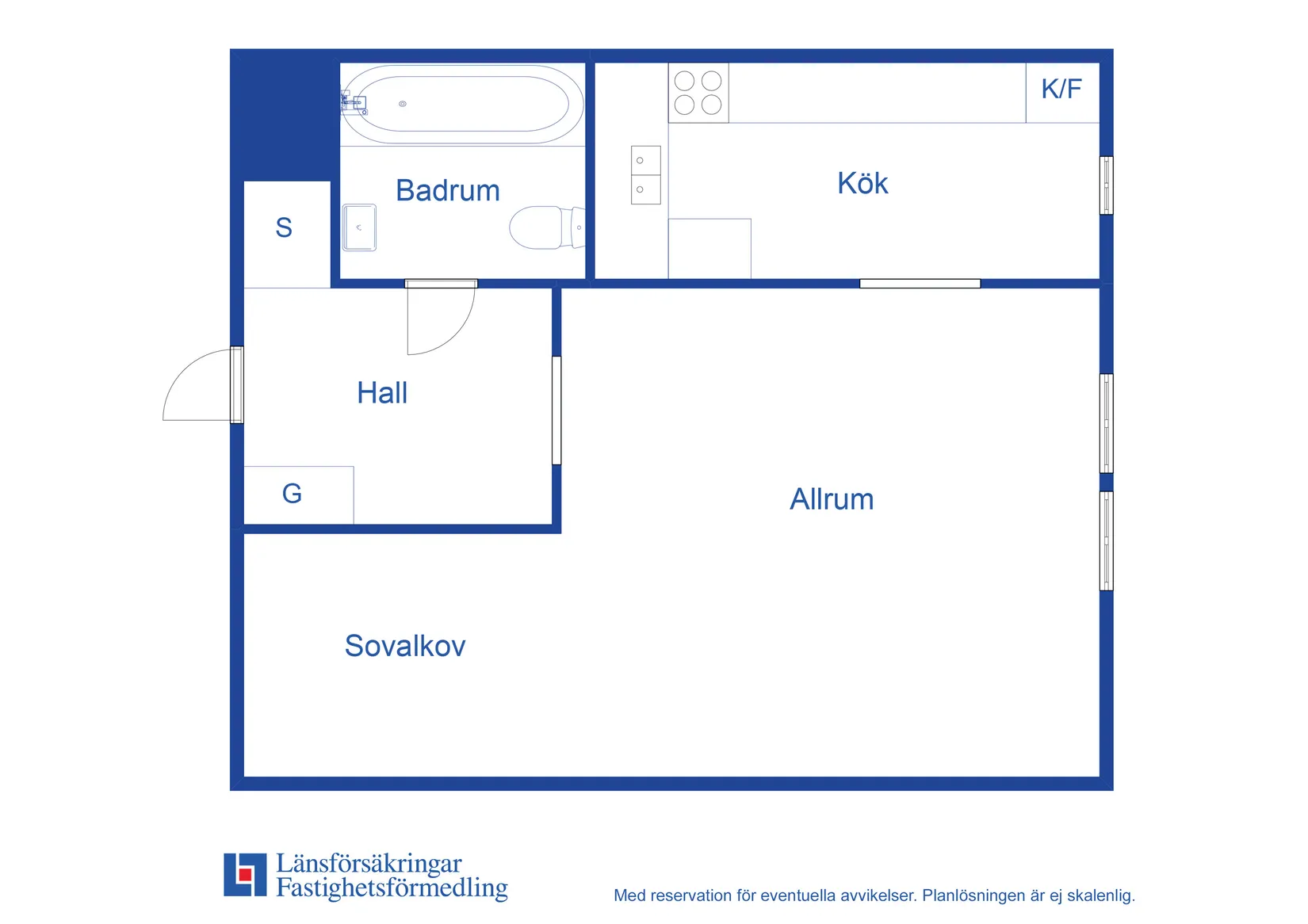 Bostadsrätt, Sankt Knuts torg 1 A, Ystad Centrum, Ystad