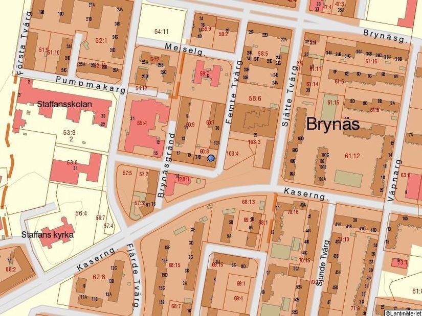 Bostadsrätt, Femte Tvärgatan 34 A, Brynäs, Gävle