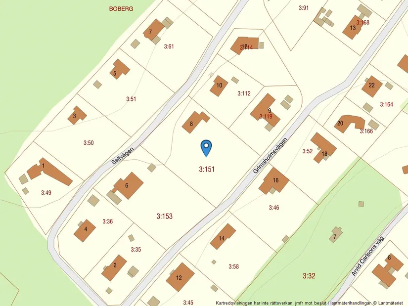 Fritidshus, Saltvägen 8, Grimsholmen/Boberg, Falkenberg