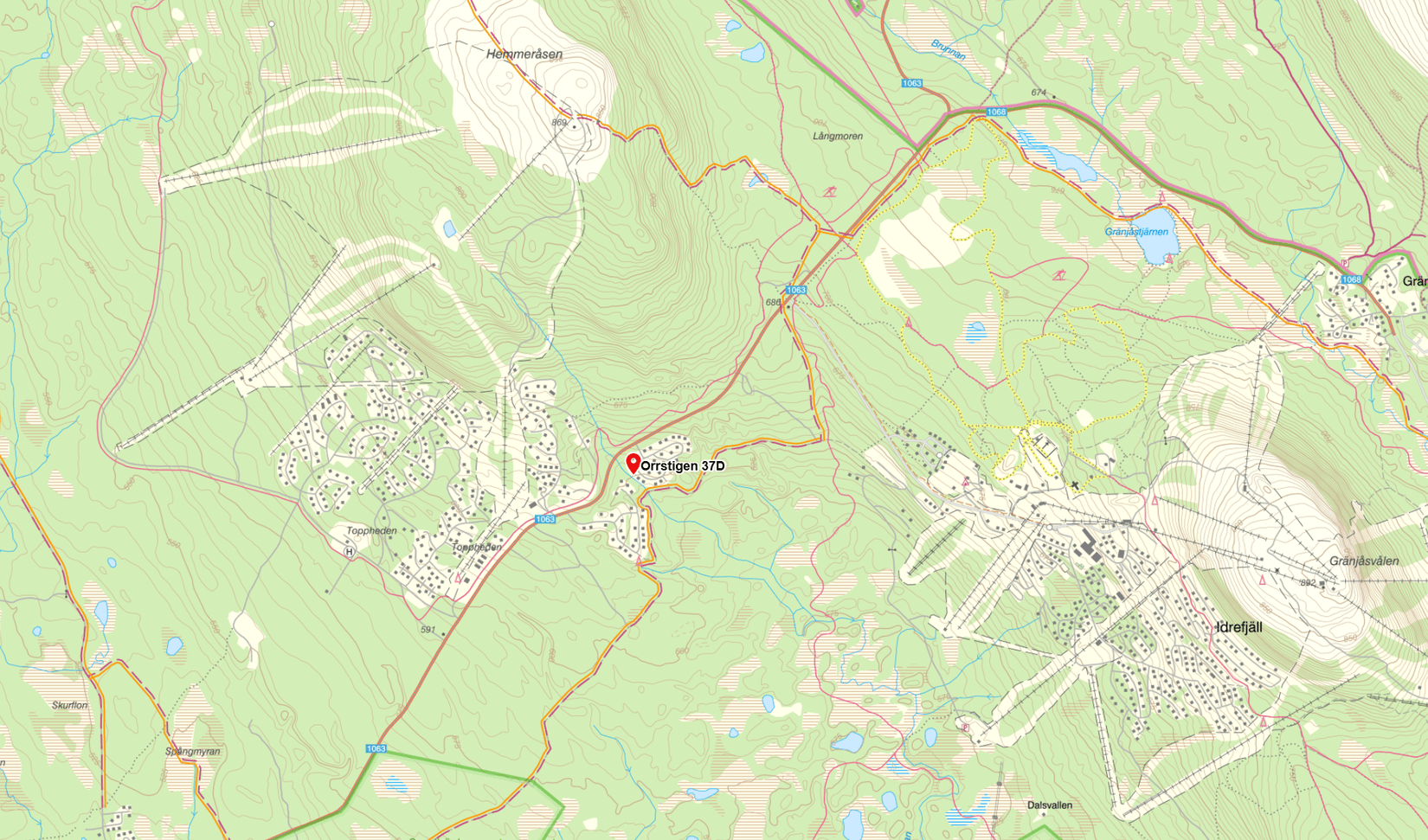 Bostadsrätt, Orrstigen 37D, Orrstigen, Älvdalen