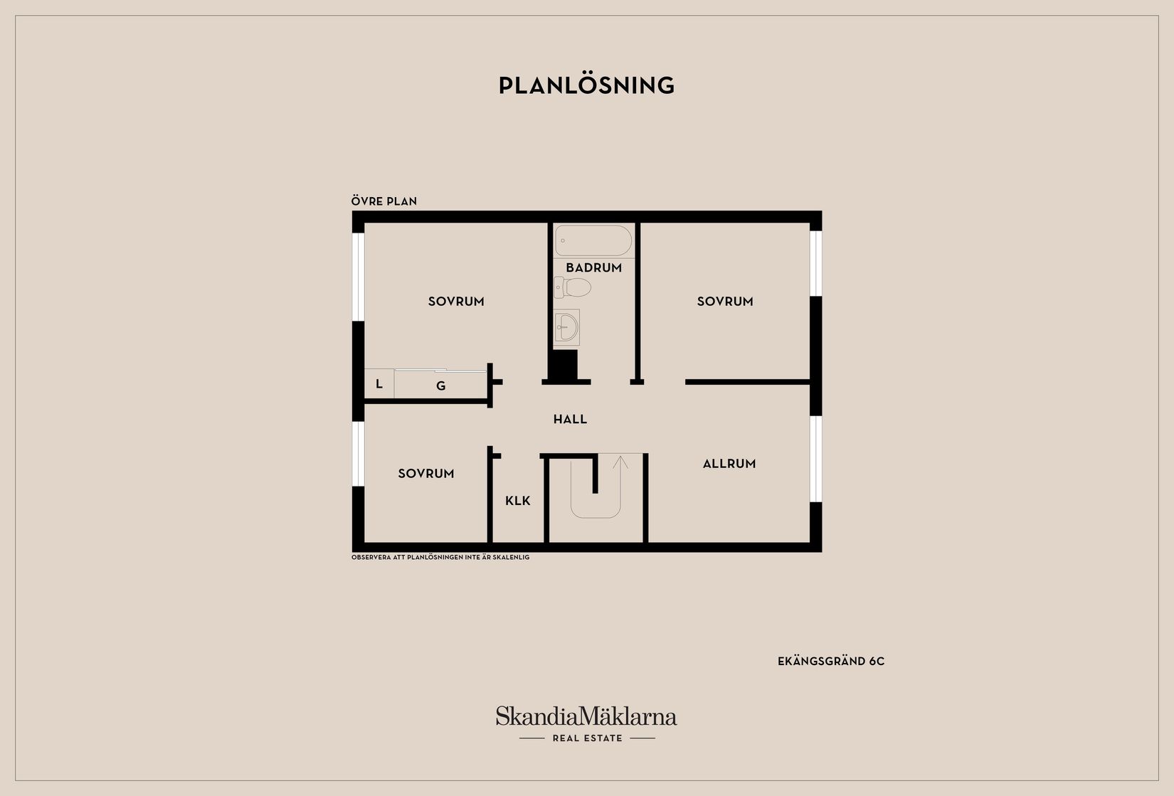 Radhus, Ekängsgränd 6B, Tyresö StrandStrandängarna, Tyresö
