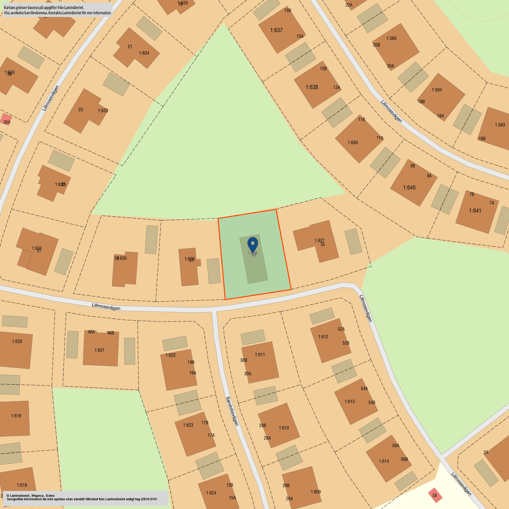 Villa, Lillmossvägen 33, Norrboda - Kungsängen, Upplands-Bro