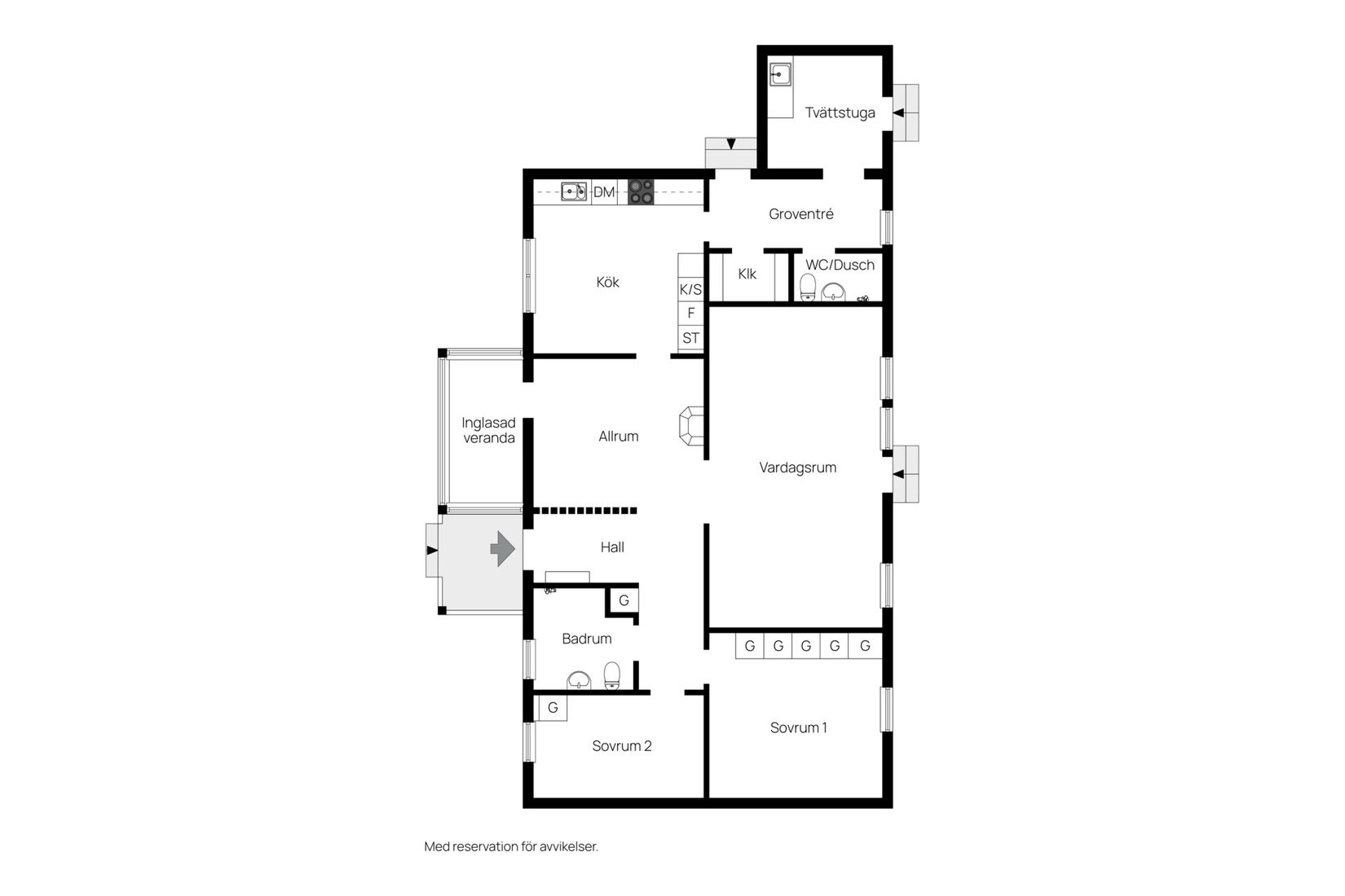 Villa, Harpunvägen 12, Otterbäcken, Gullspång