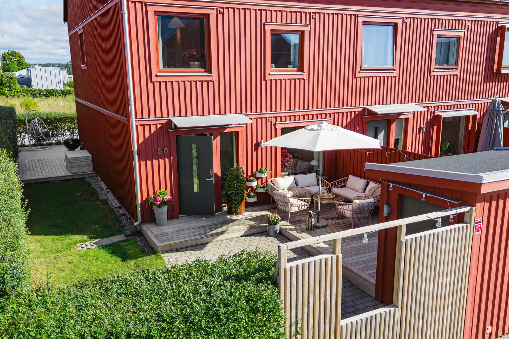 Radhus, Klockarebovägen 50, Bålsta/Frösundavik, Håbo