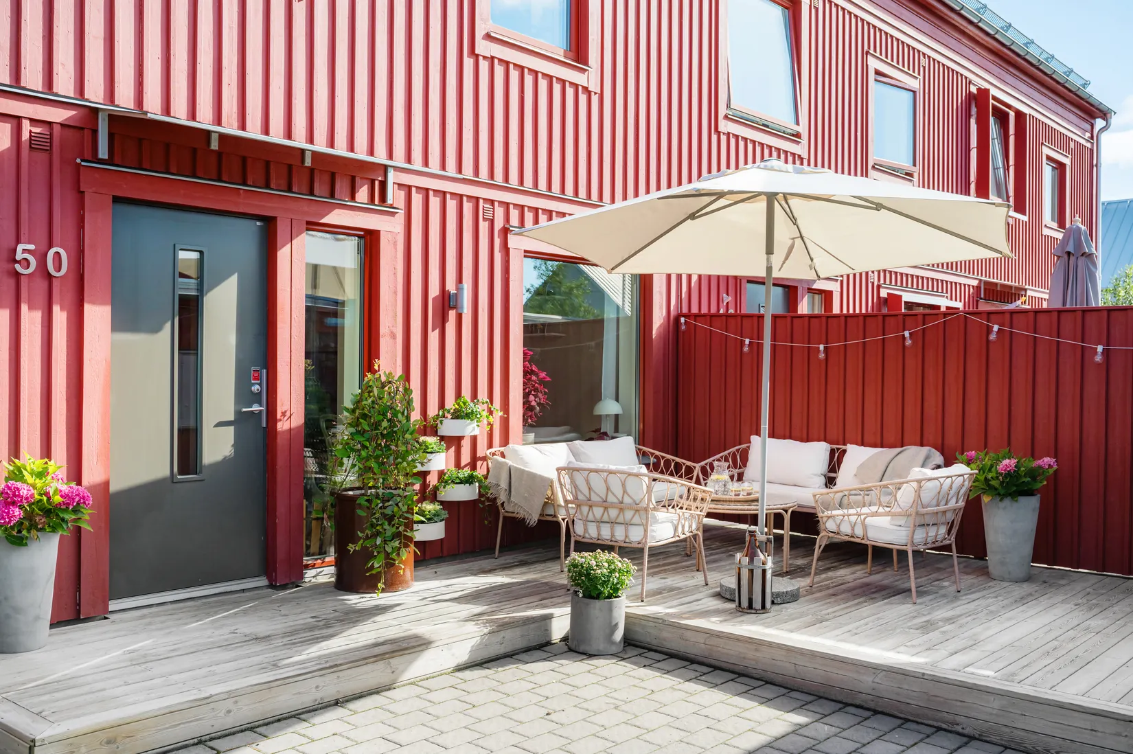 Radhus, Klockarebovägen 50, Bålsta/Frösundavik, Håbo