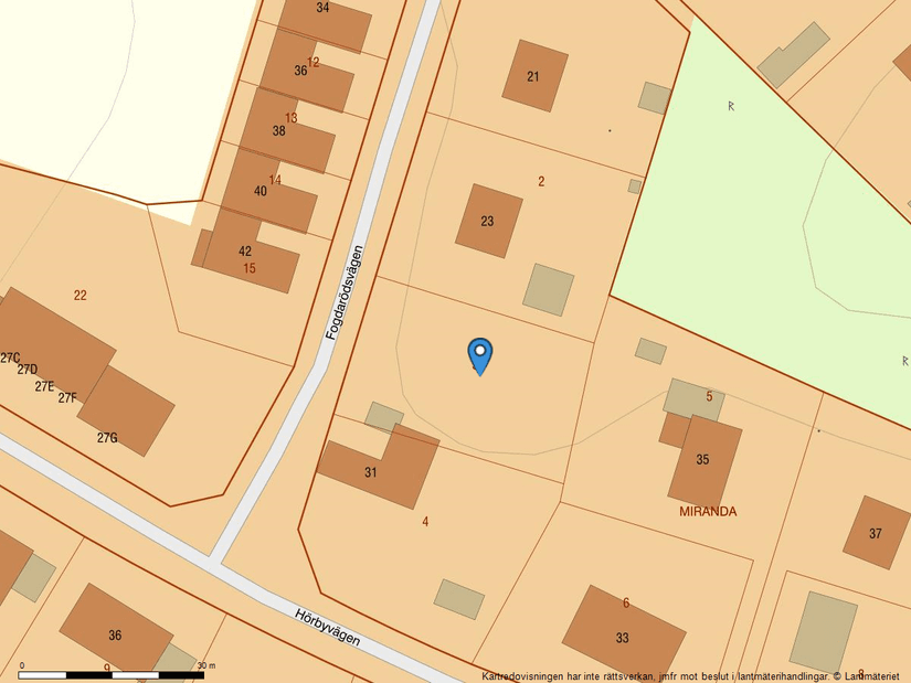 Villa, Hörbyvägen 31, Veterinärsområdet, Höör