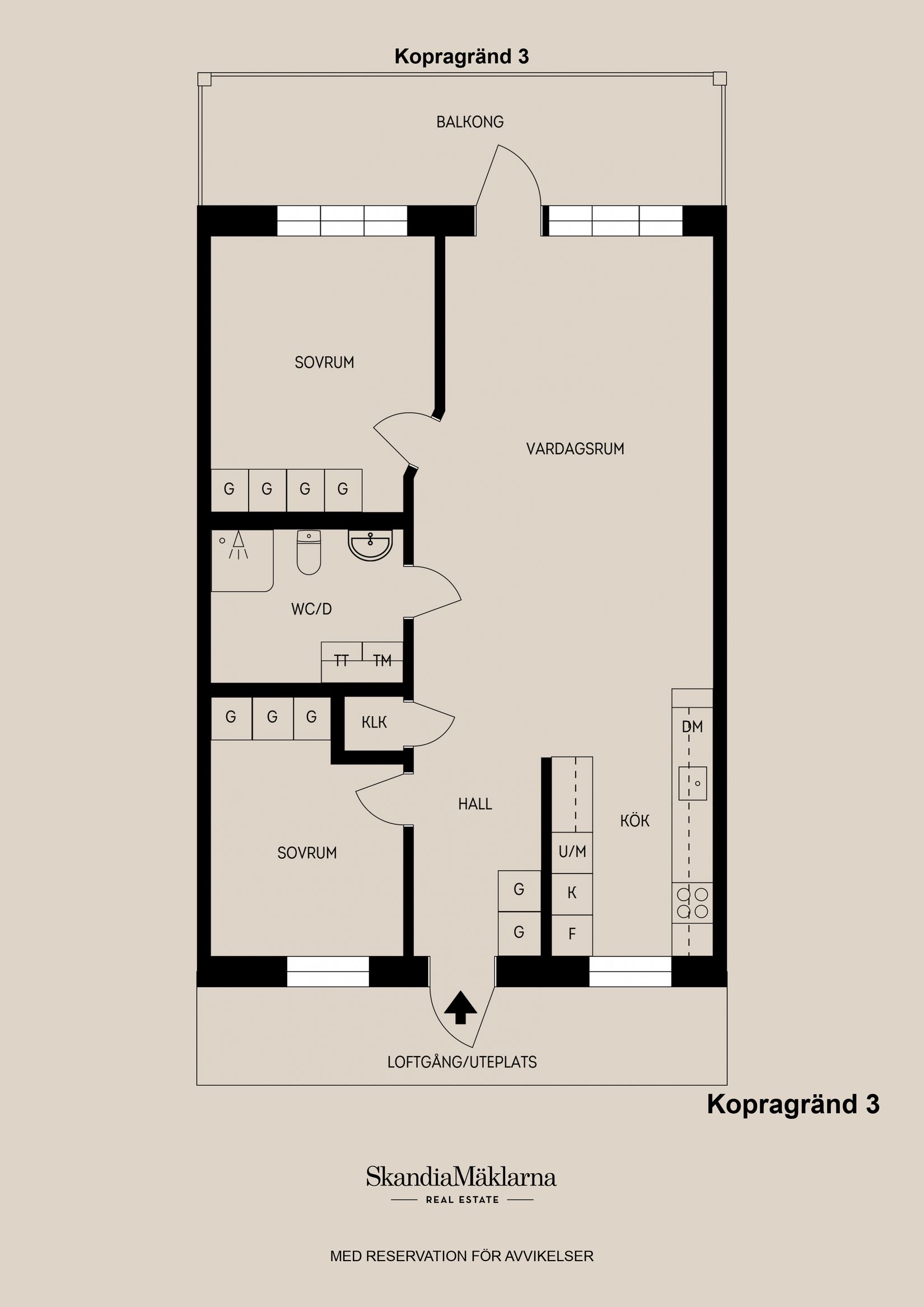 Bostadsrätt, Kopragränd 3, Gävle strand, Gävle