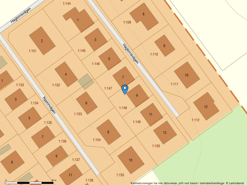 Villa, Hagtornsvägen 9, Tanumshede, Tanum