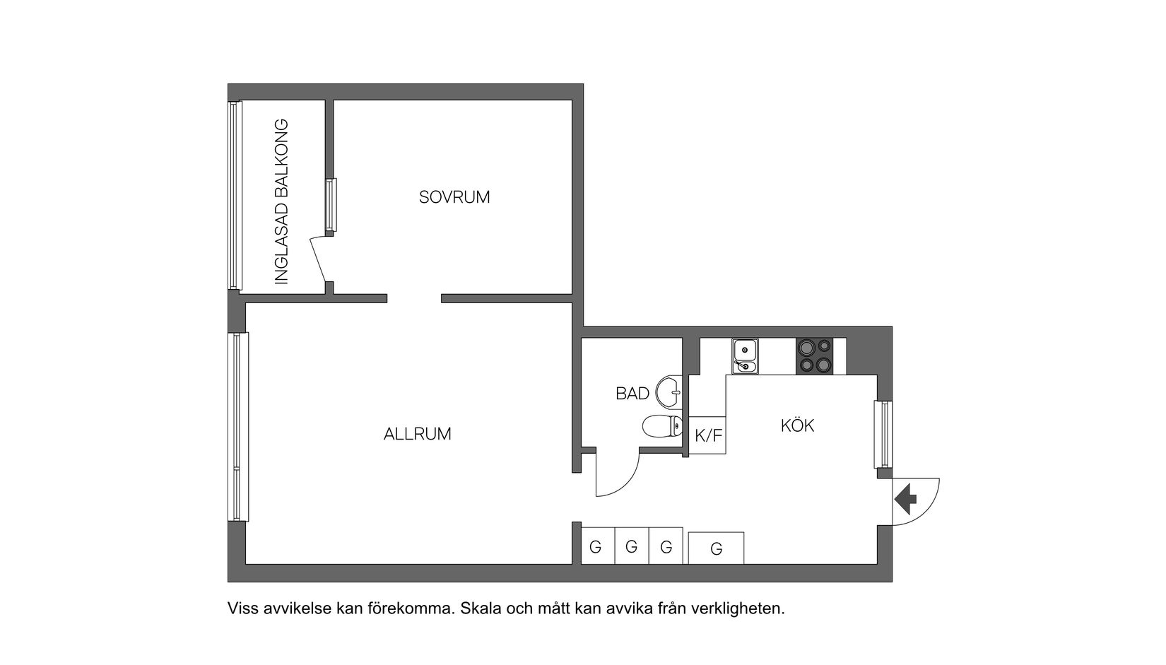 Bostadsrätt, Benvägen 44, Bjurhovda, Västerås