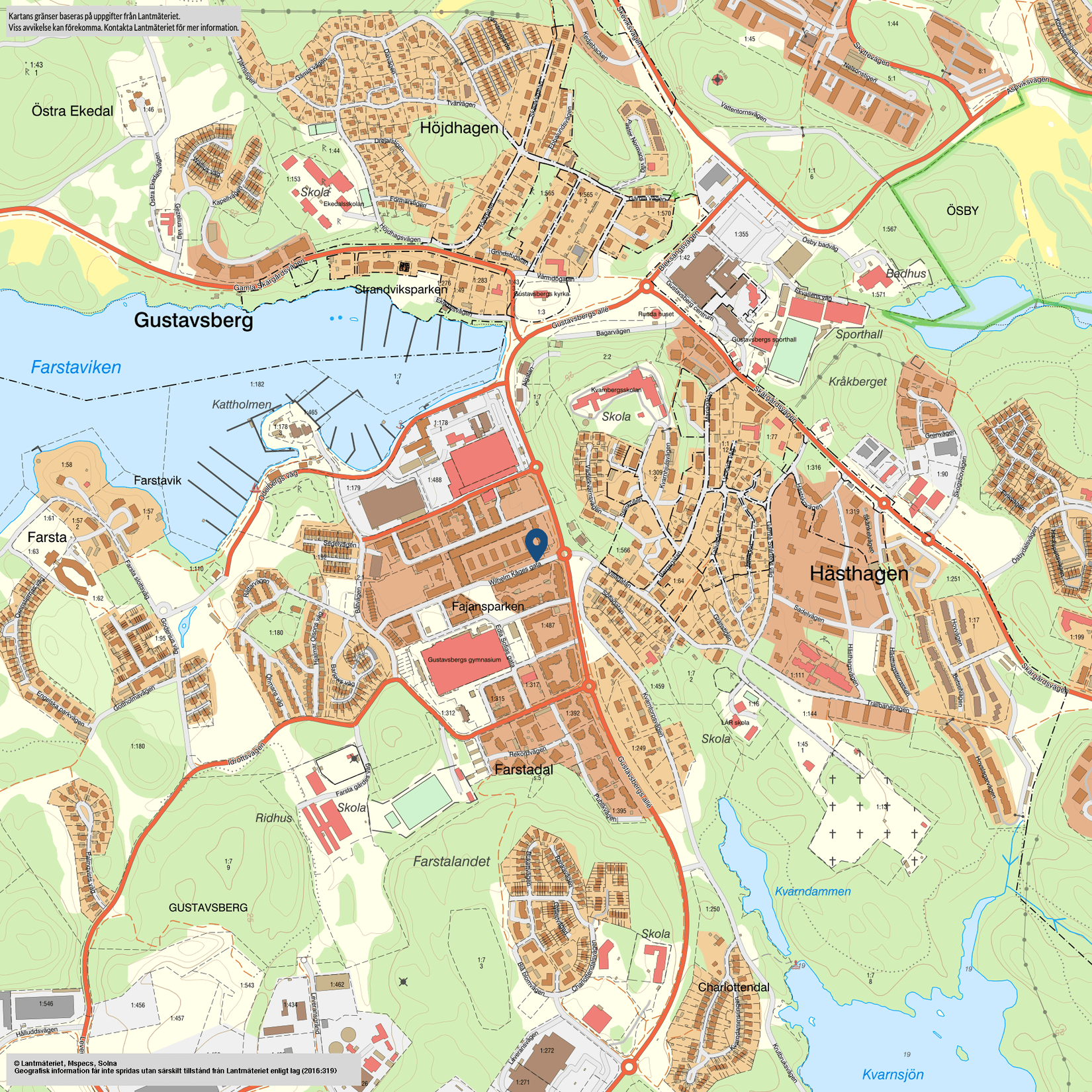 Bostadsrätt, Wilhelm Kåges gata 3, Porslinskvarteren, Gustavsbergs Hamn, Värmdö