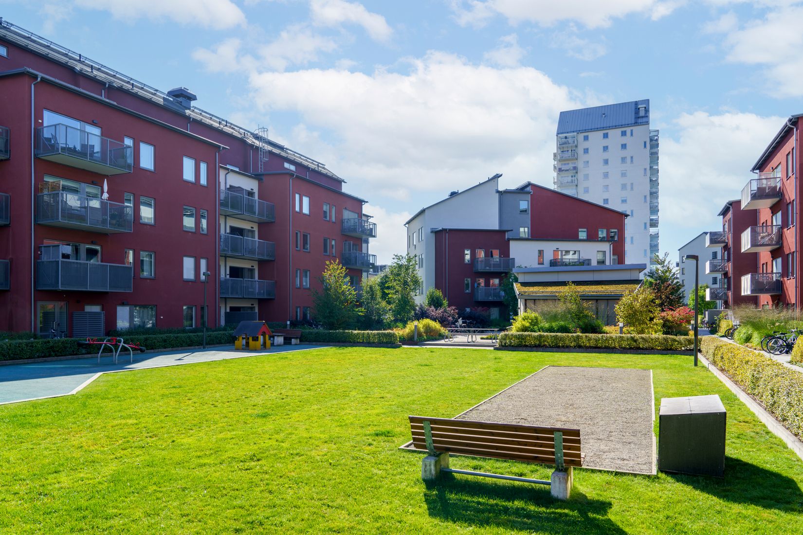 Bostadsrätt, Wilhelm Kåges gata 3, Porslinskvarteren, Gustavsbergs Hamn, Värmdö