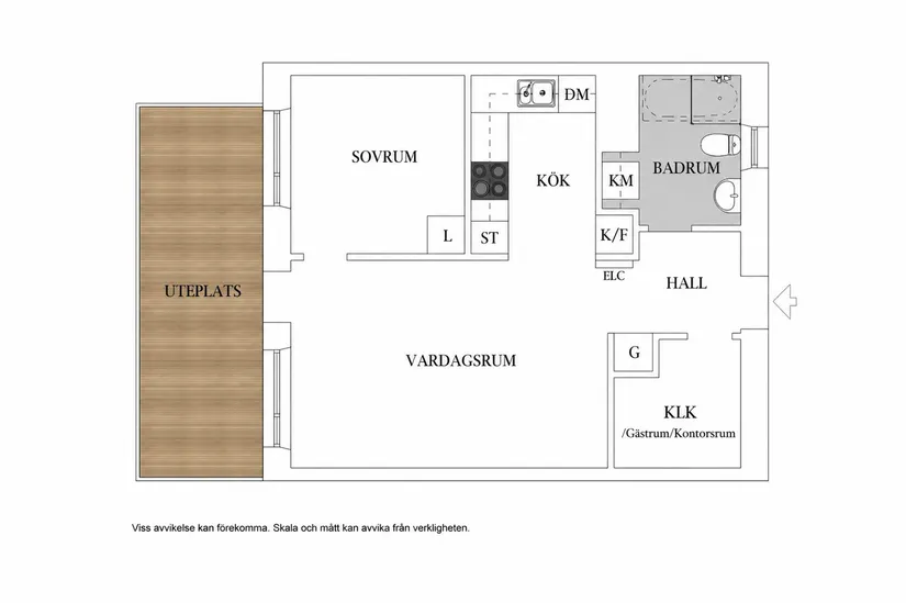 Bostadsrätt, Engelbrektsvägen 41B, Järfälla