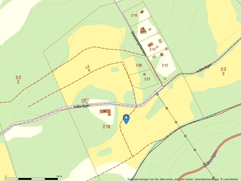 Gård/Skog, Inålsvägen 60, Inål, Norrtälje