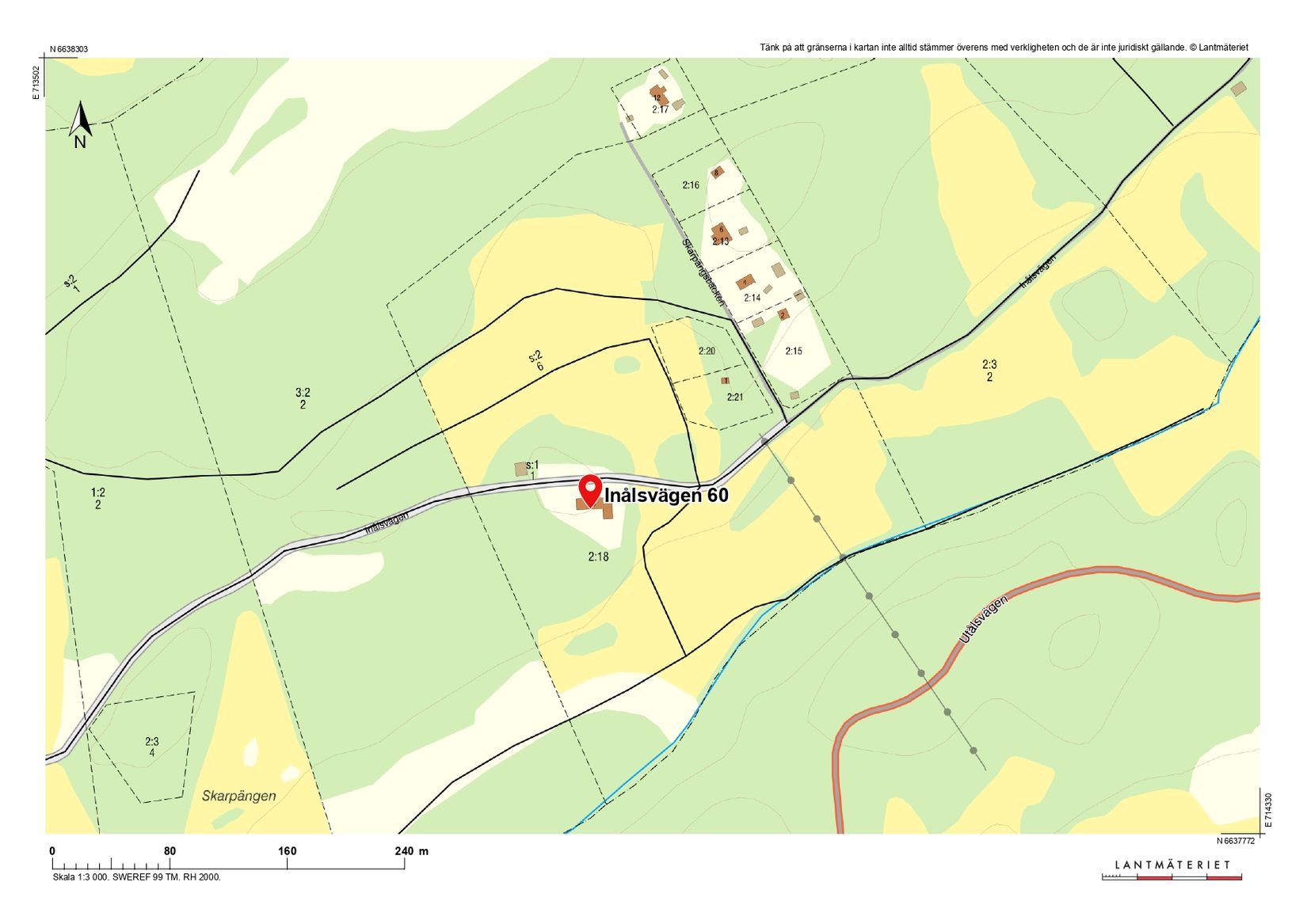 Gård/Skog, Inålsvägen 60, Inål, Norrtälje