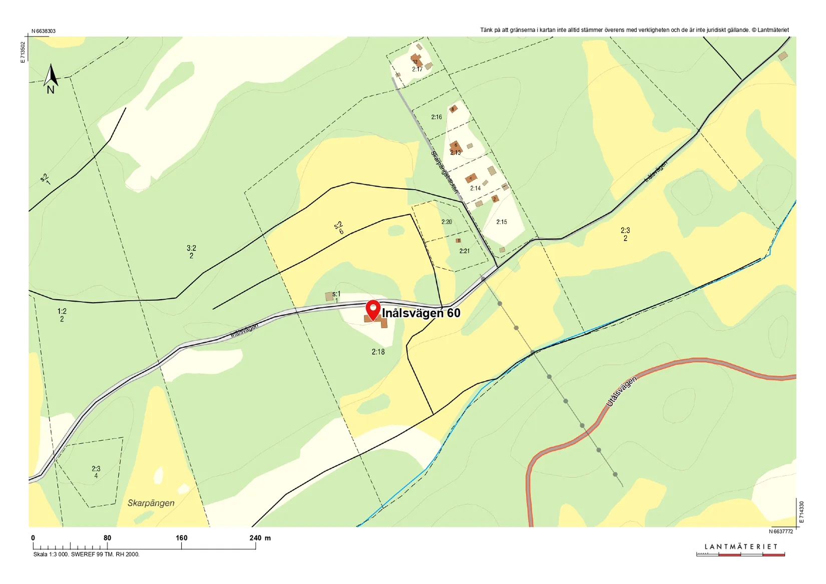 Gård/Skog, Inålsvägen 60, Inål, Norrtälje