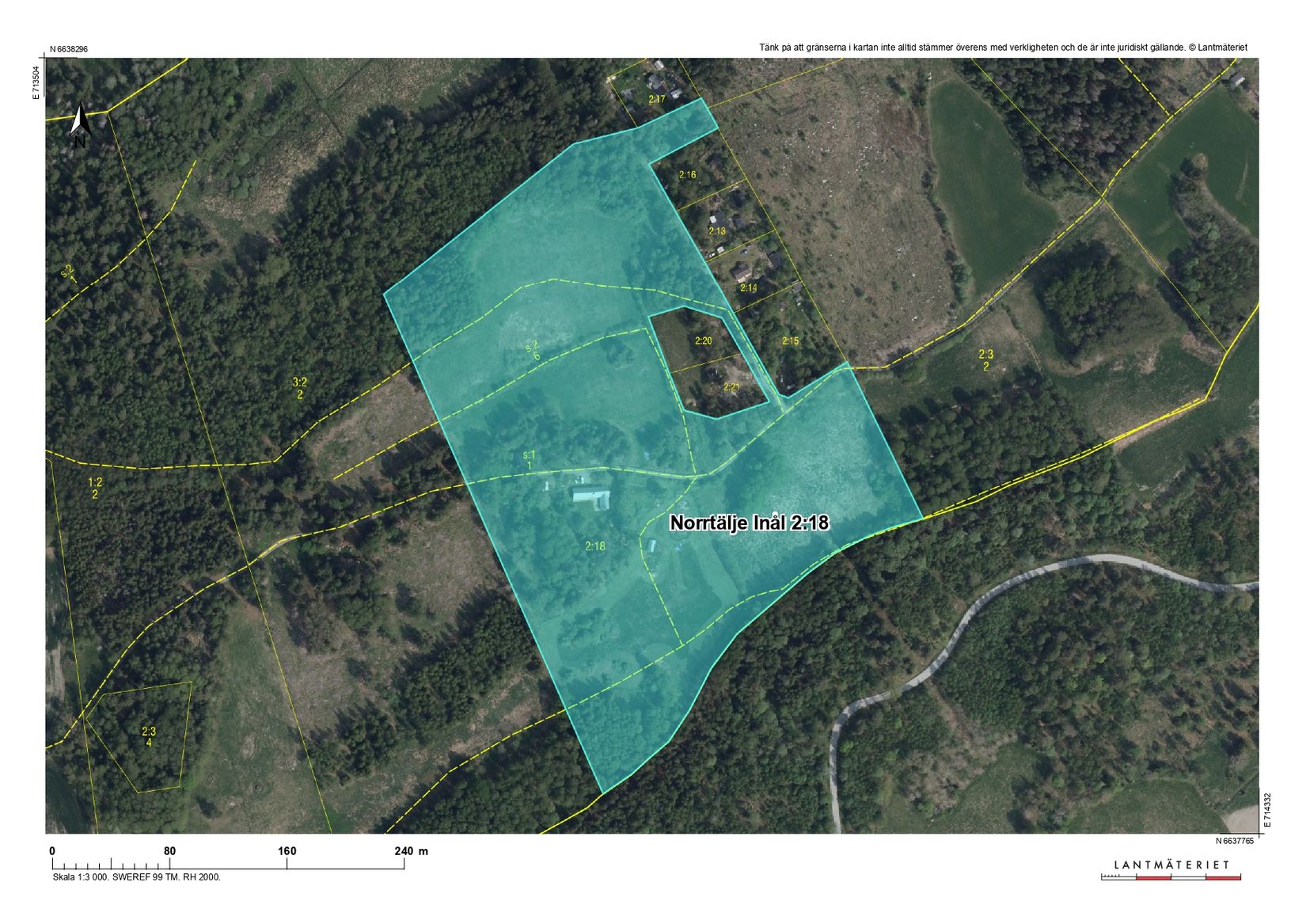 Gård/Skog, Inålsvägen 60, Inål, Norrtälje