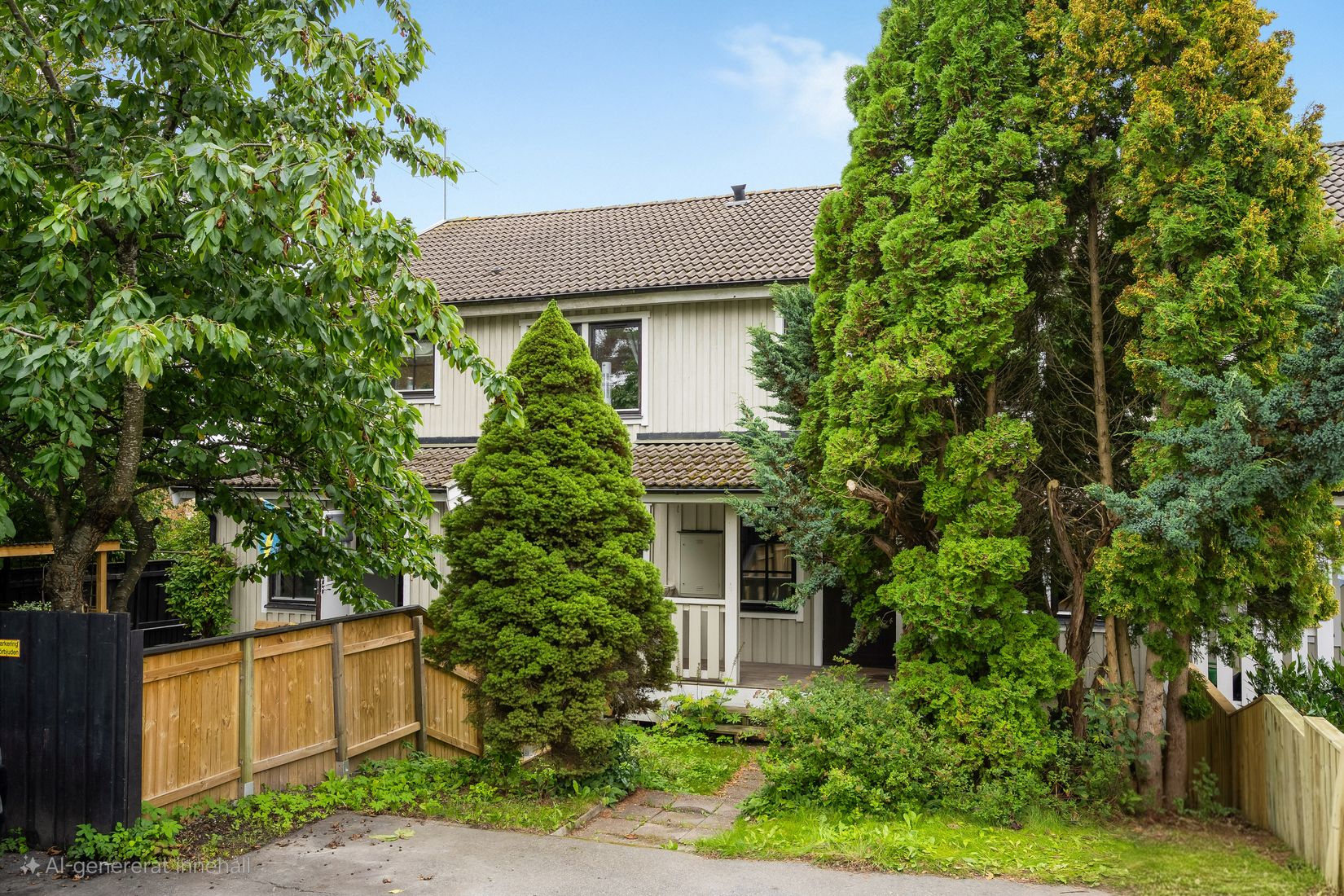 Villa, Radhus, Riddersviksvägen 109B, Hässelby Södra Villastad, Stockholm