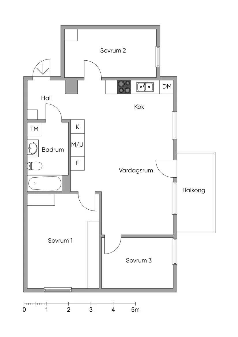 Bostadsrätt, Hanvedens allé 93, Riksten, Botkyrka