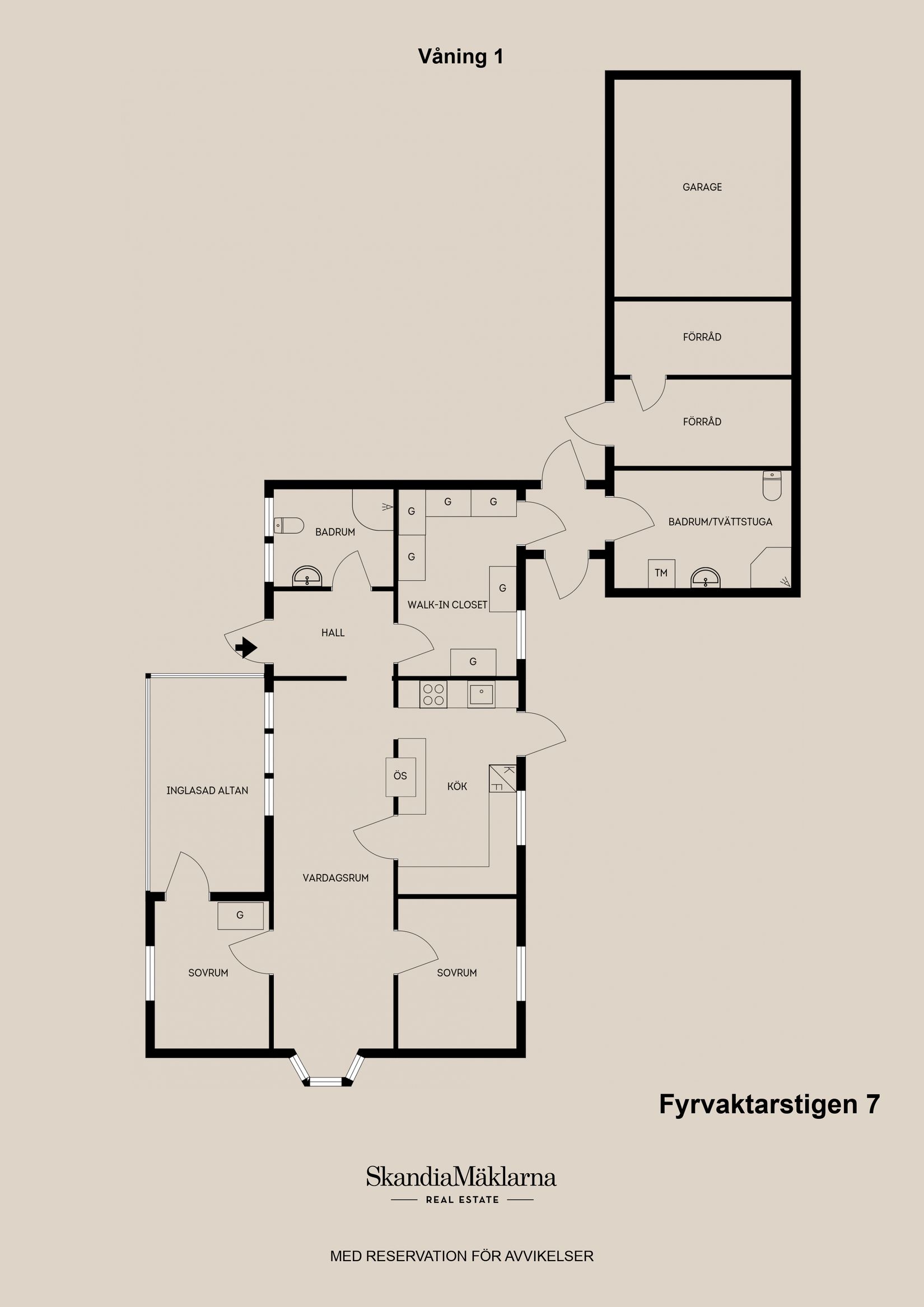 Villa, Fyrvaktarstigen 7, Långsand, Älvkarleby