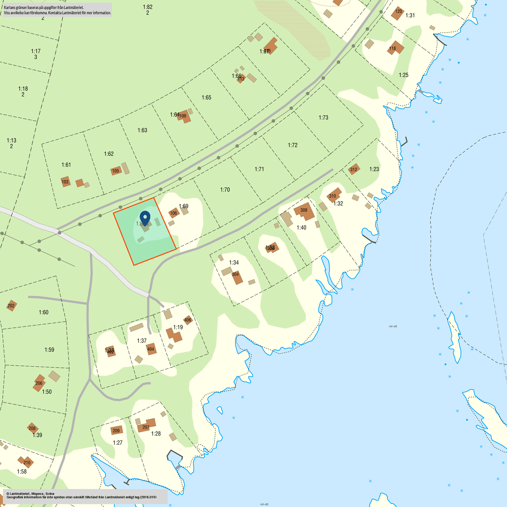 Fritidshus, Bena 104, Bena, Hammarö
