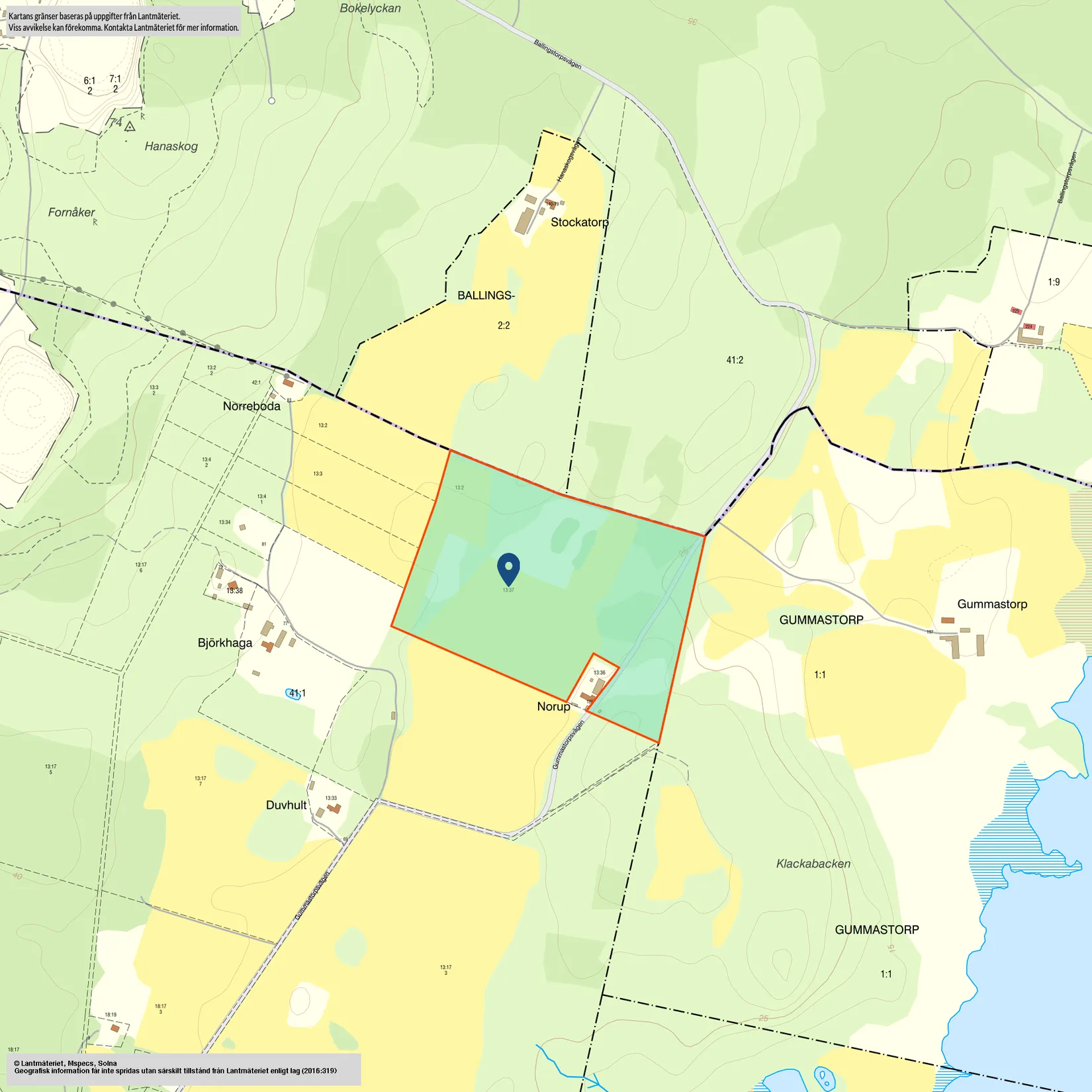 Gård/Skog, Bjärlöv 13:37, Kristianstad