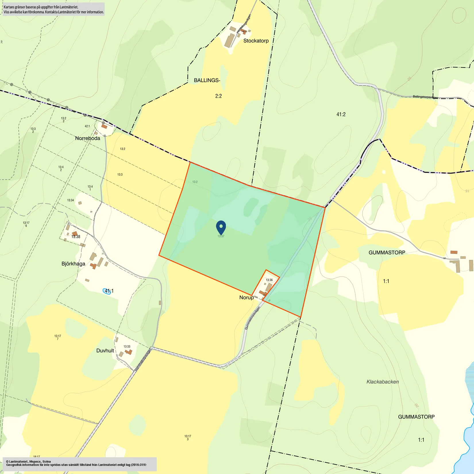 Gård/Skog, Bjärlöv 13:37, Kristianstad