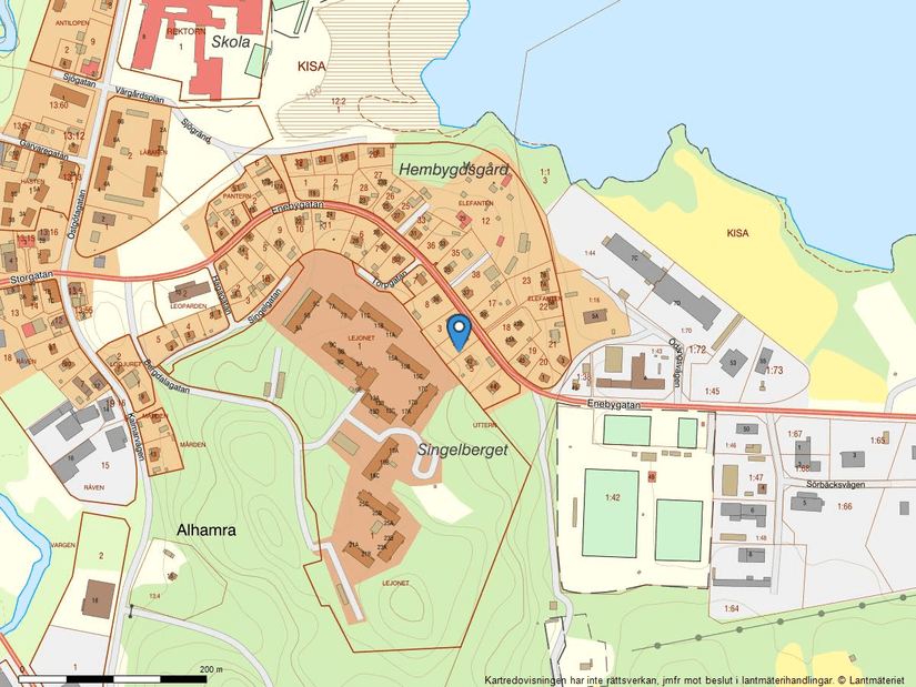 Villa, Enebygatan 40, Kisa, Kinda