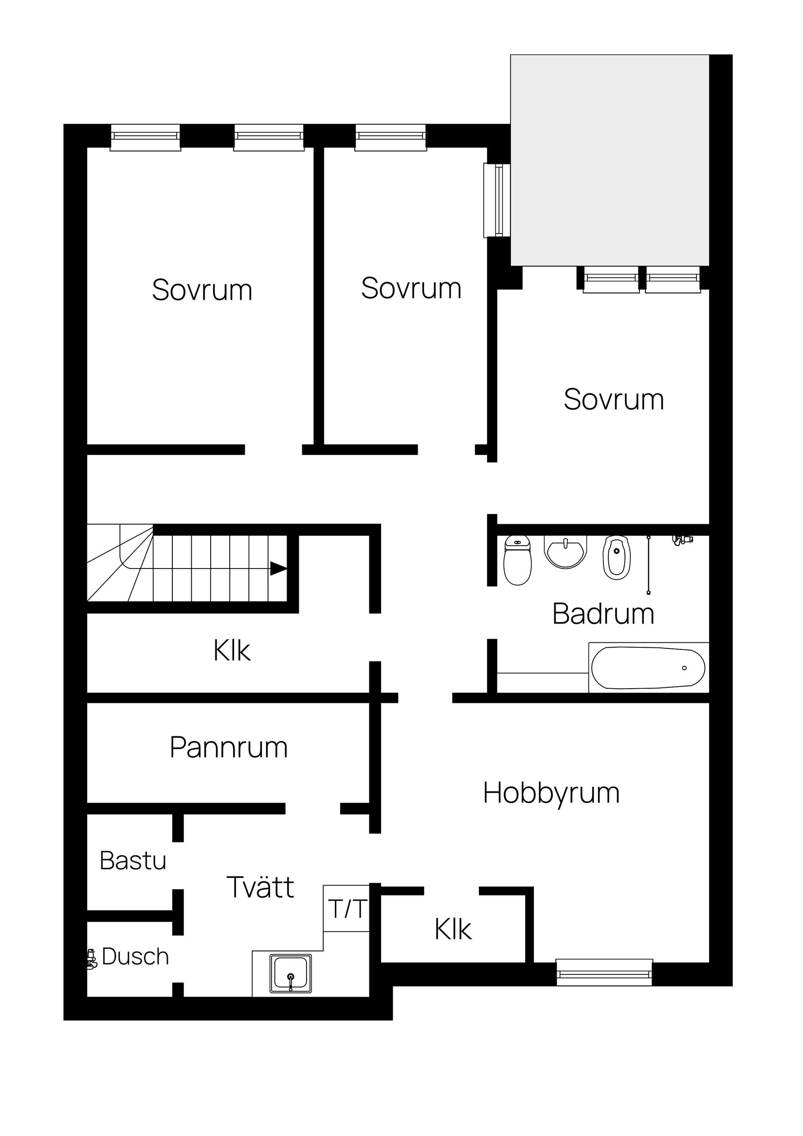 Radhus, Vasabergsgatan 16, Druvefors / Centrum, Borås