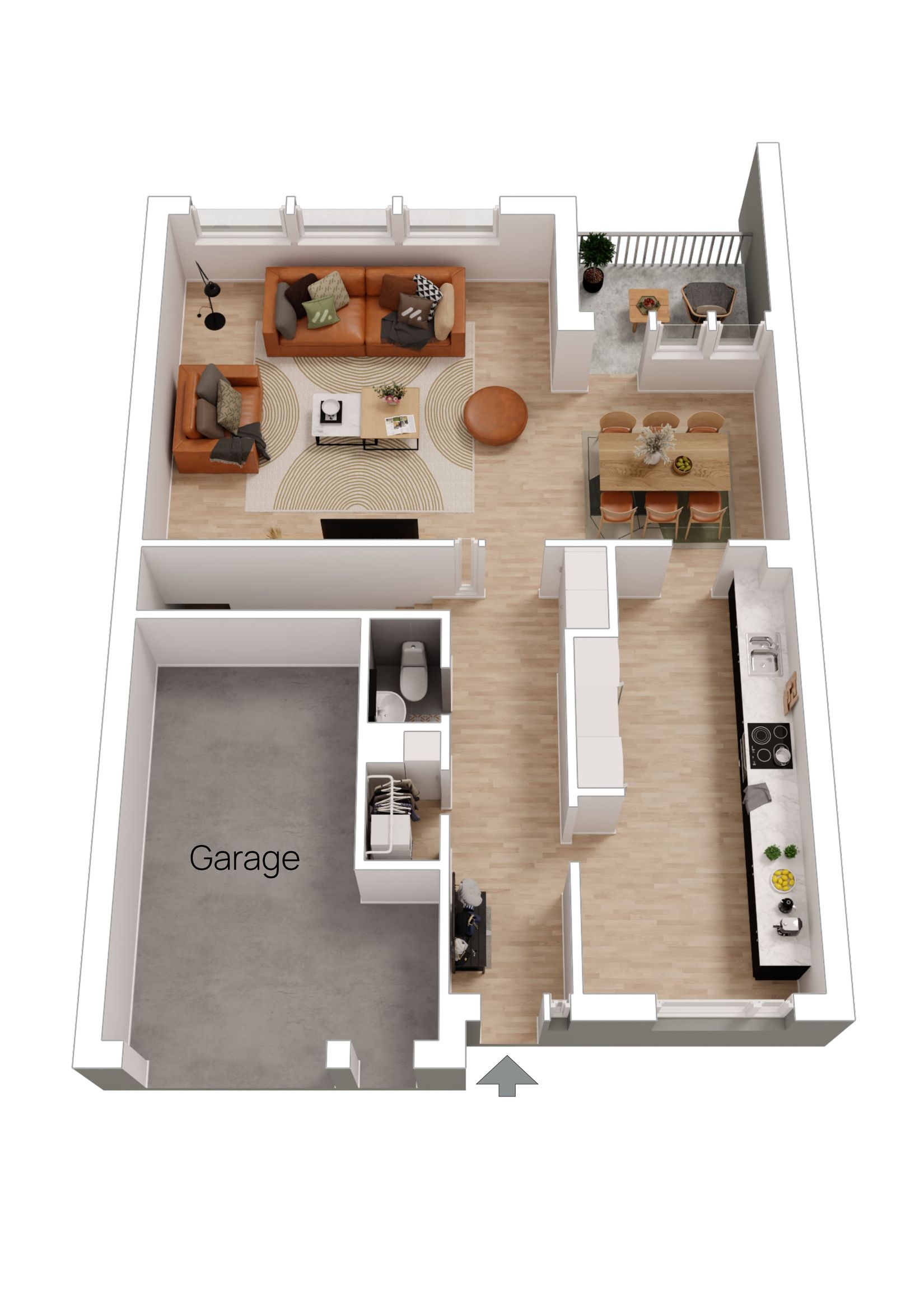 Radhus, Vasabergsgatan 16, Druvefors / Centrum, Borås