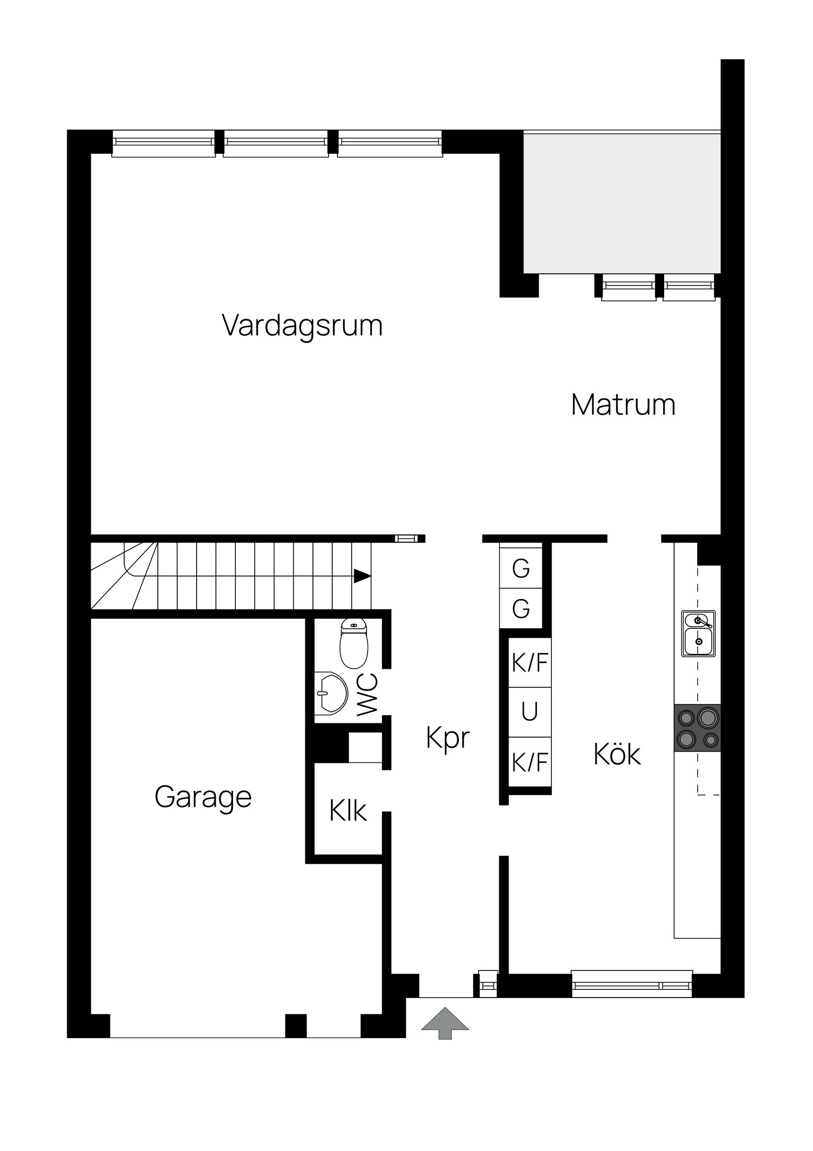 Radhus, Vasabergsgatan 16, Druvefors / Centrum, Borås