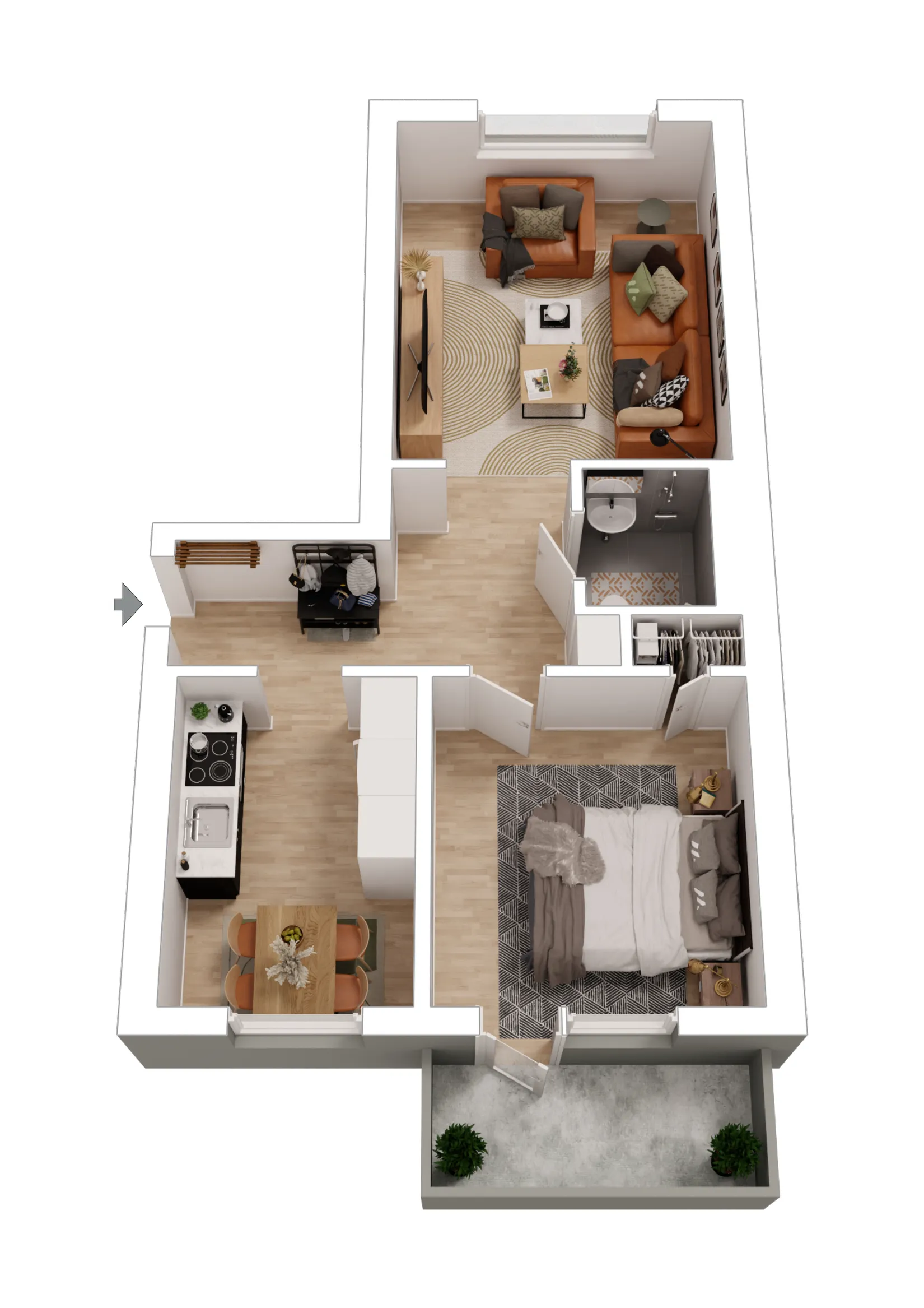 Bostadsrätt, Magasinsgatan 16A, Centrum, Falun