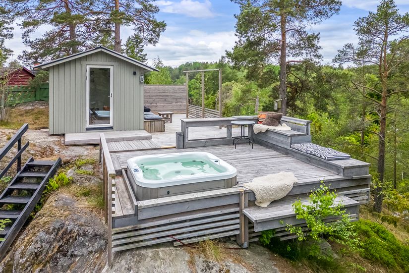 Fritidshus, Sagostigen 8, Årsta Havsbad, Haninge