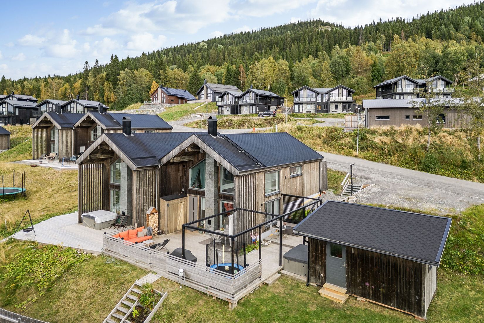 Radhus, Bäckvägen 9A, Duved, Åre