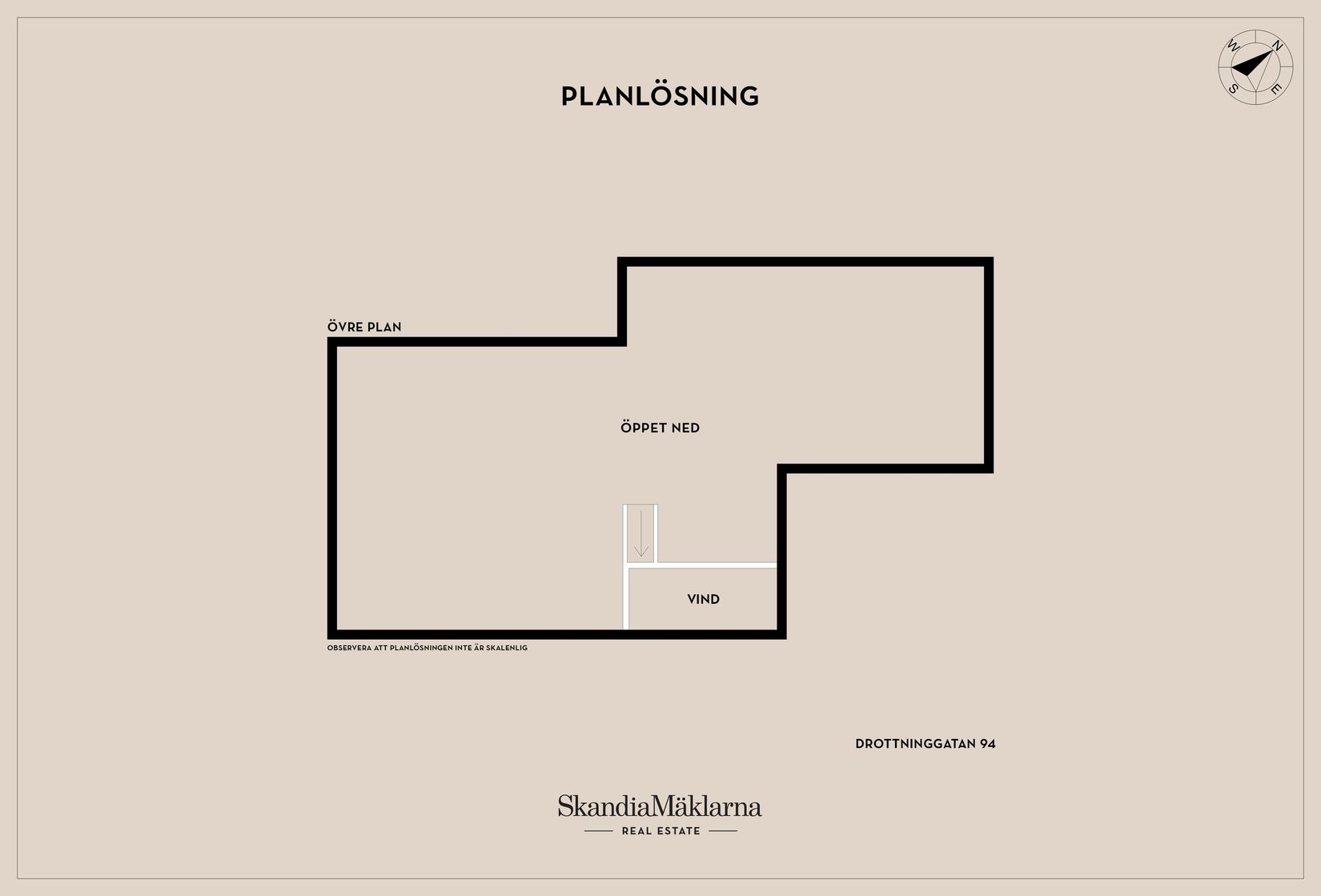 Bostadsrätt, Drottninggatan 94, Norr, Helsingborg