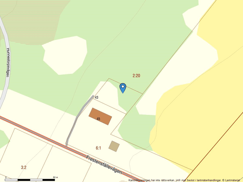 Tomt, Frestensfällevägen 43, Båstad