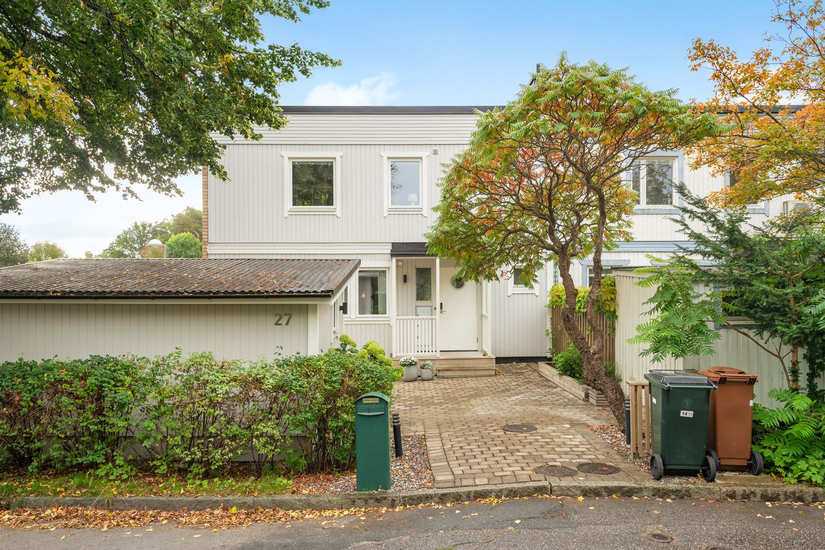 Villa, Radhus, Östergökssvängen 27, Spånga Nälsta, Stockholm