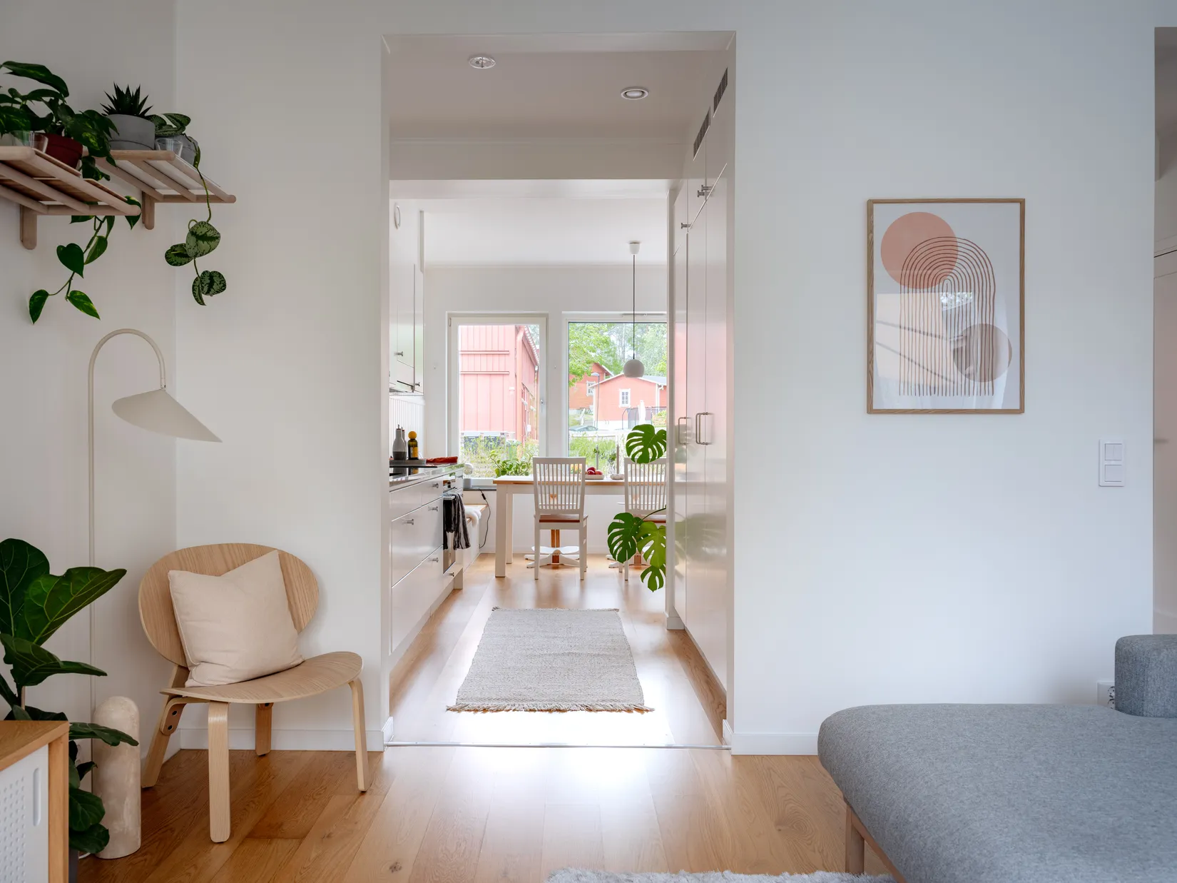 Radhus, Rådans Gårdsväg 54, Silverdal, Sollentuna