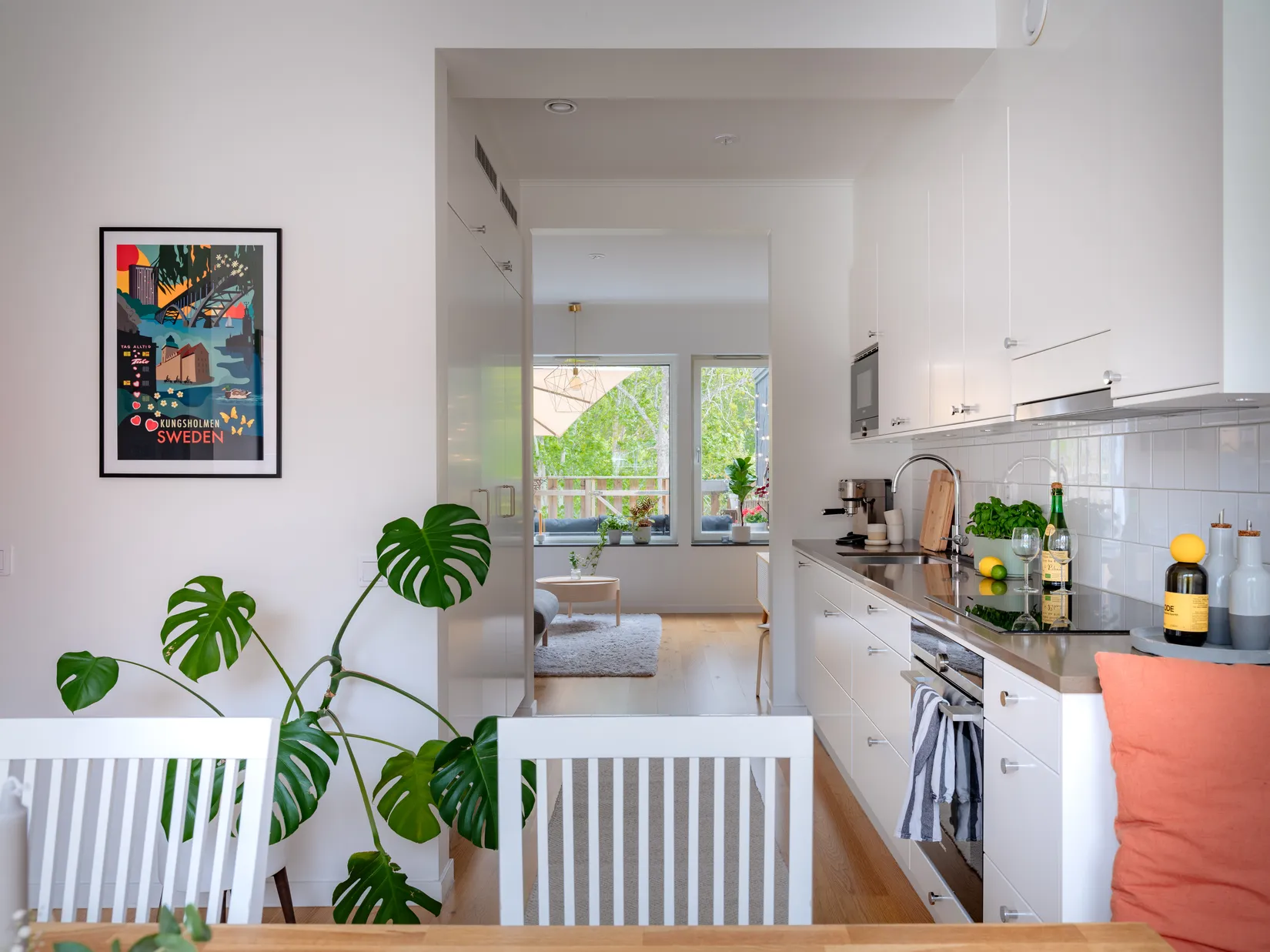 Radhus, Rådans Gårdsväg 54, Silverdal, Sollentuna