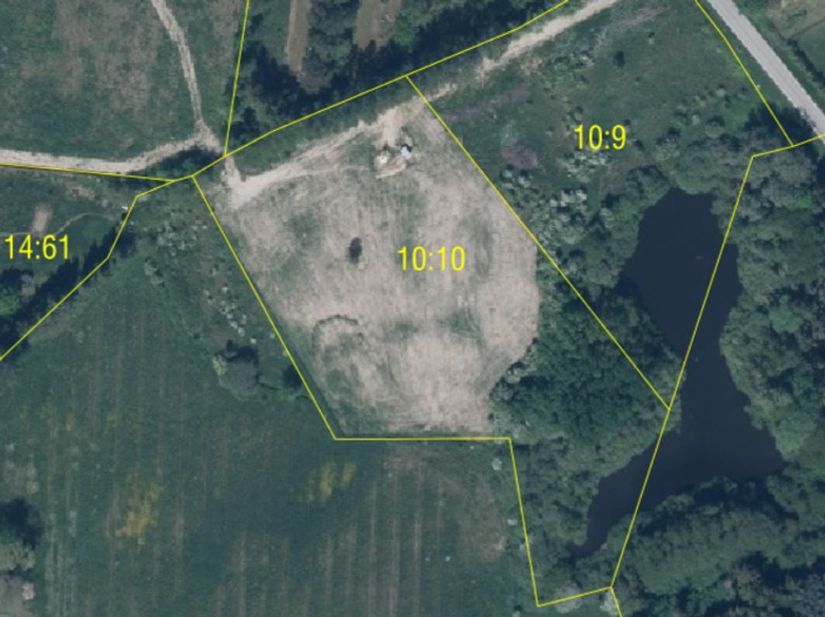 Tomt, Naturtomt med fria vidder, Rögla, Ystad