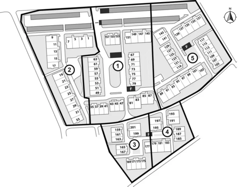 Radhus, Gunnesbovägen 5, Gunnesbo, Lund