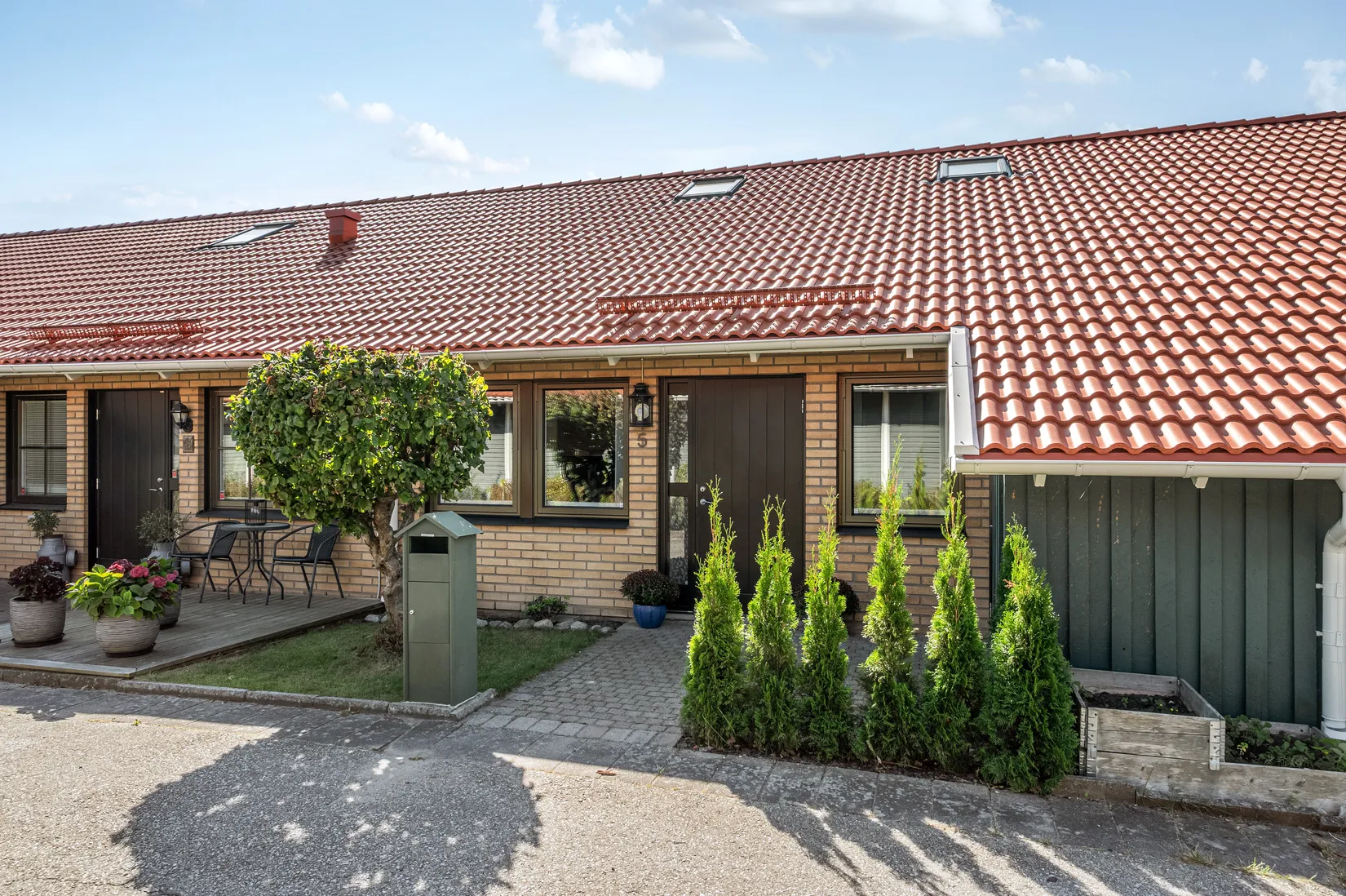 Radhus, Gunnesbovägen 5, Gunnesbo, Lund