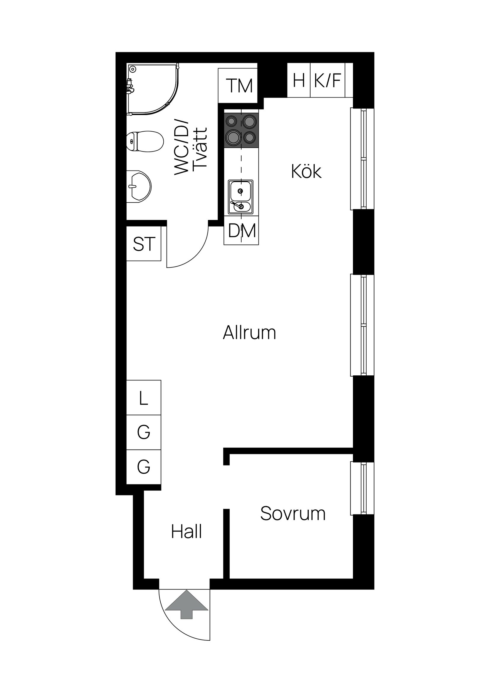 Bostadsrätt, Växthusvägen 11, Upplands-Bro