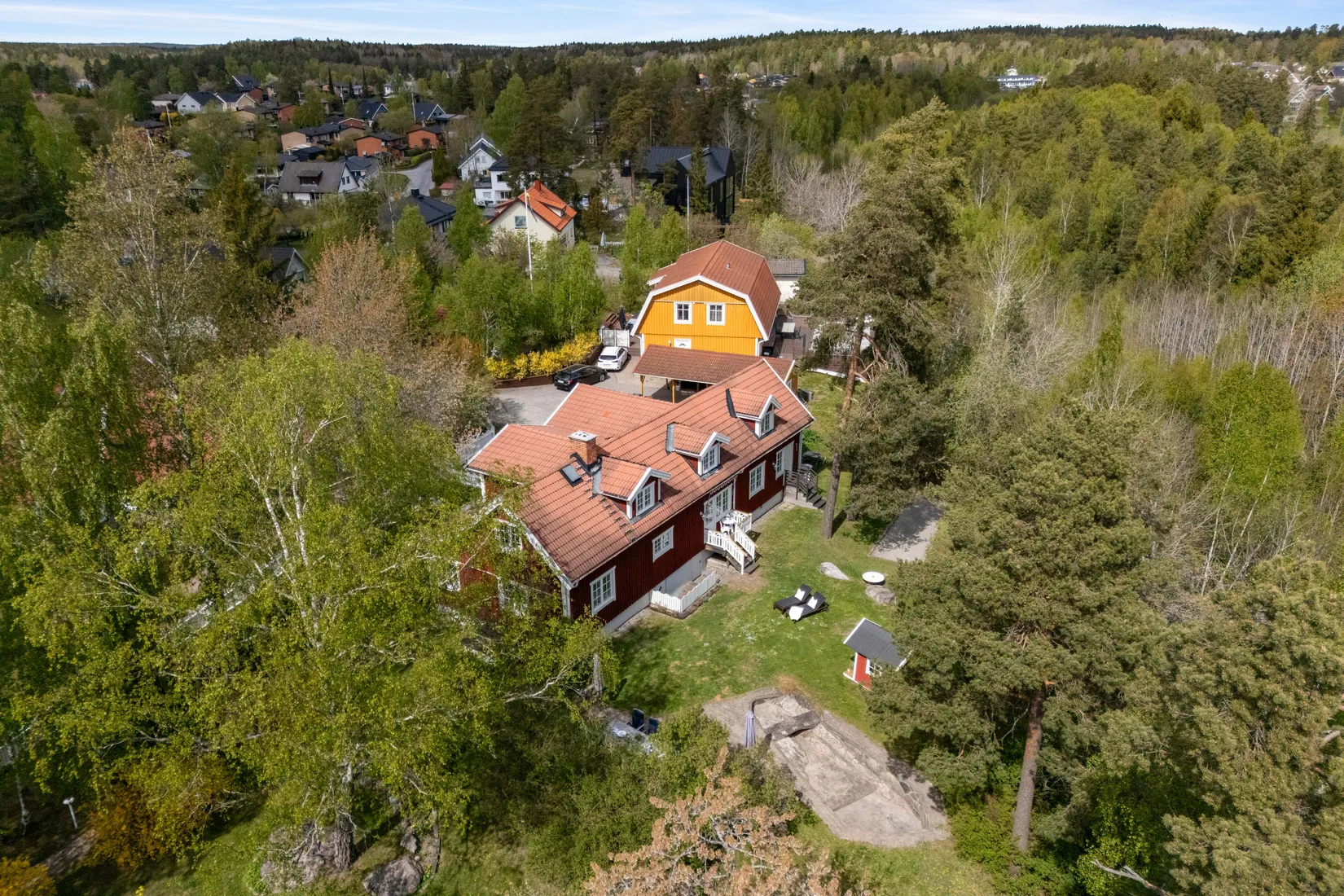 Villa, Kopparvägen 30, Skarpäng, Täby