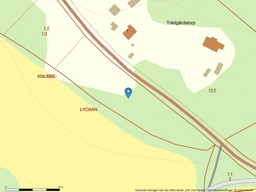 Tomt, Knubbelyckan Kolbyttemon 1:3, Kolbyttemon, Linköping