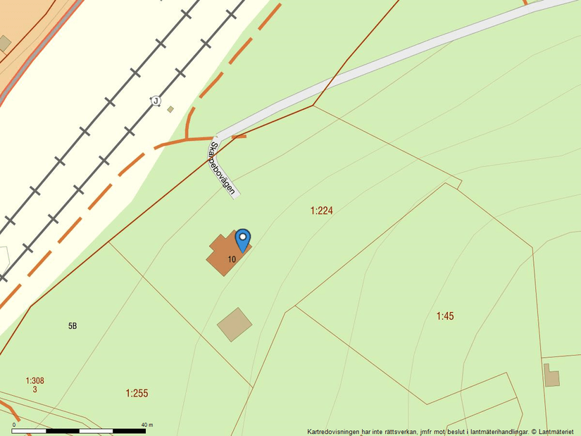 Villa, Skarpebovägen 10, Västra Bodarna, Alingsås