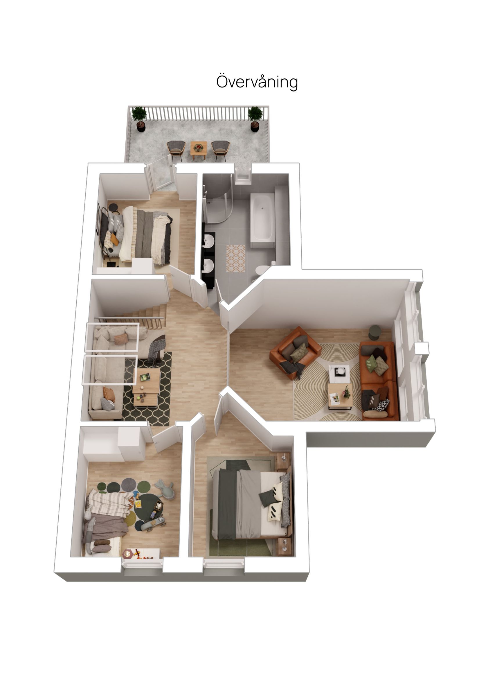 Villa, Björktrastvägen 9, Rydal, Mark