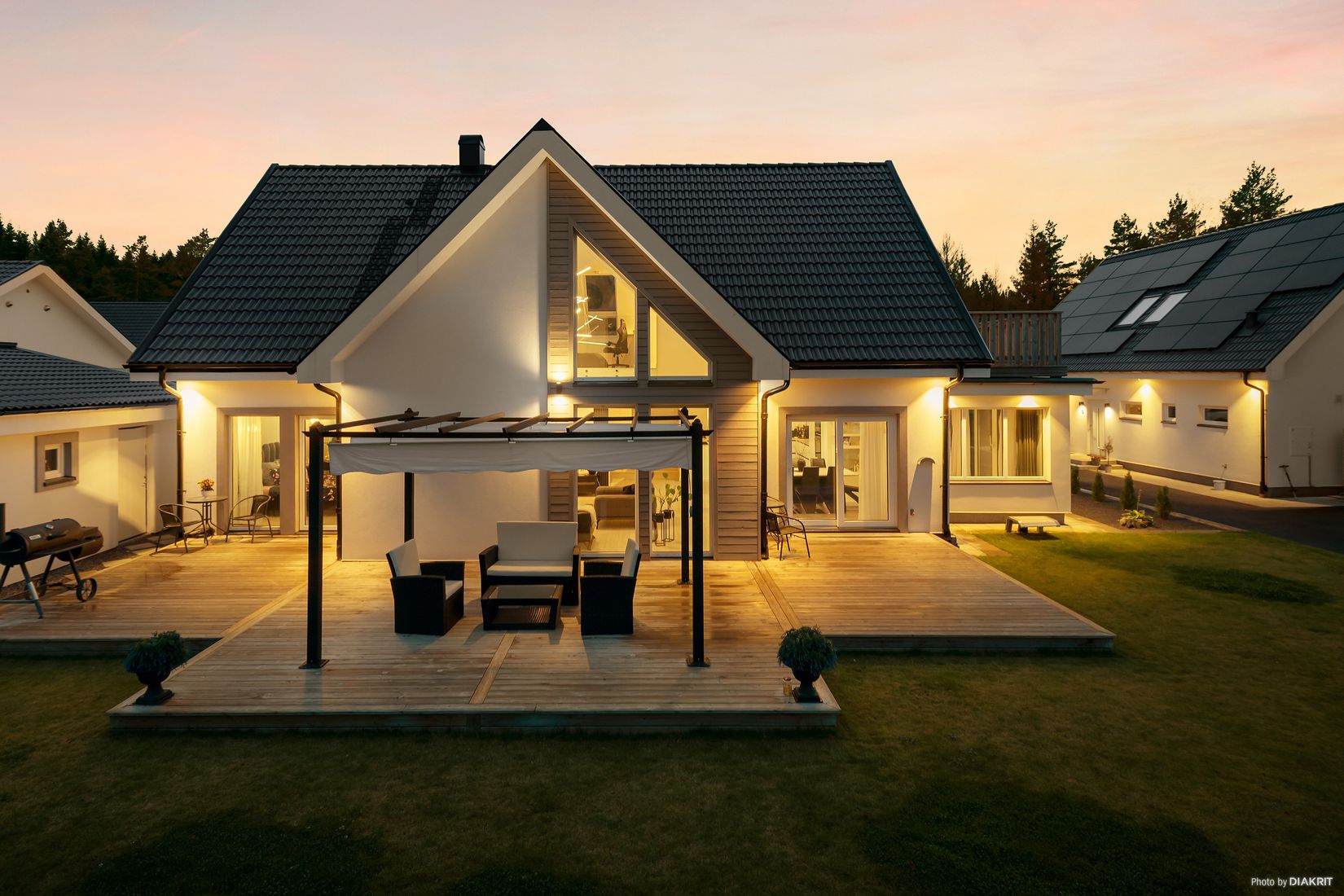 Villa, Björktrastvägen 9, Rydal, Mark