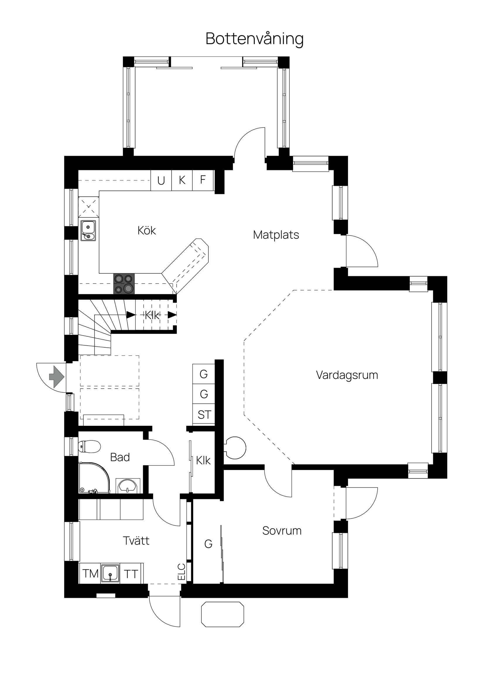 Villa, Björktrastvägen 9, Rydal, Mark
