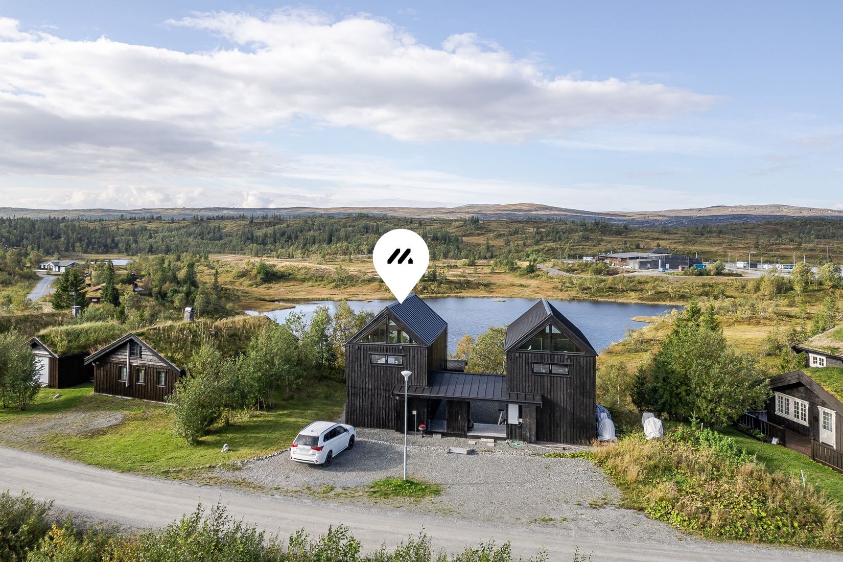 Radhus, Svarttjärnsvägen 36B, Storlien, Åre